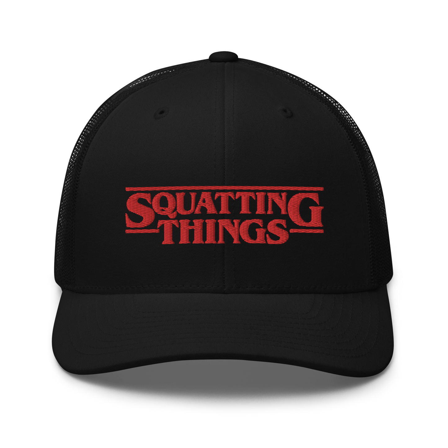 Squattingg Things Trucker Hat