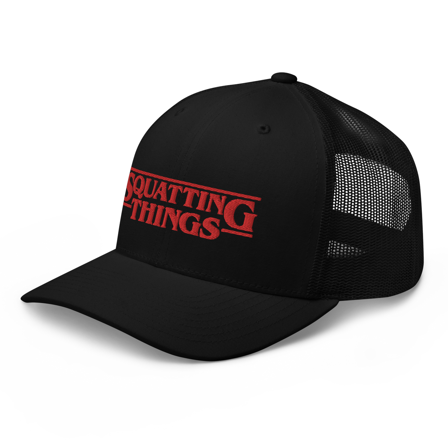 Squattingg Things Trucker Hat