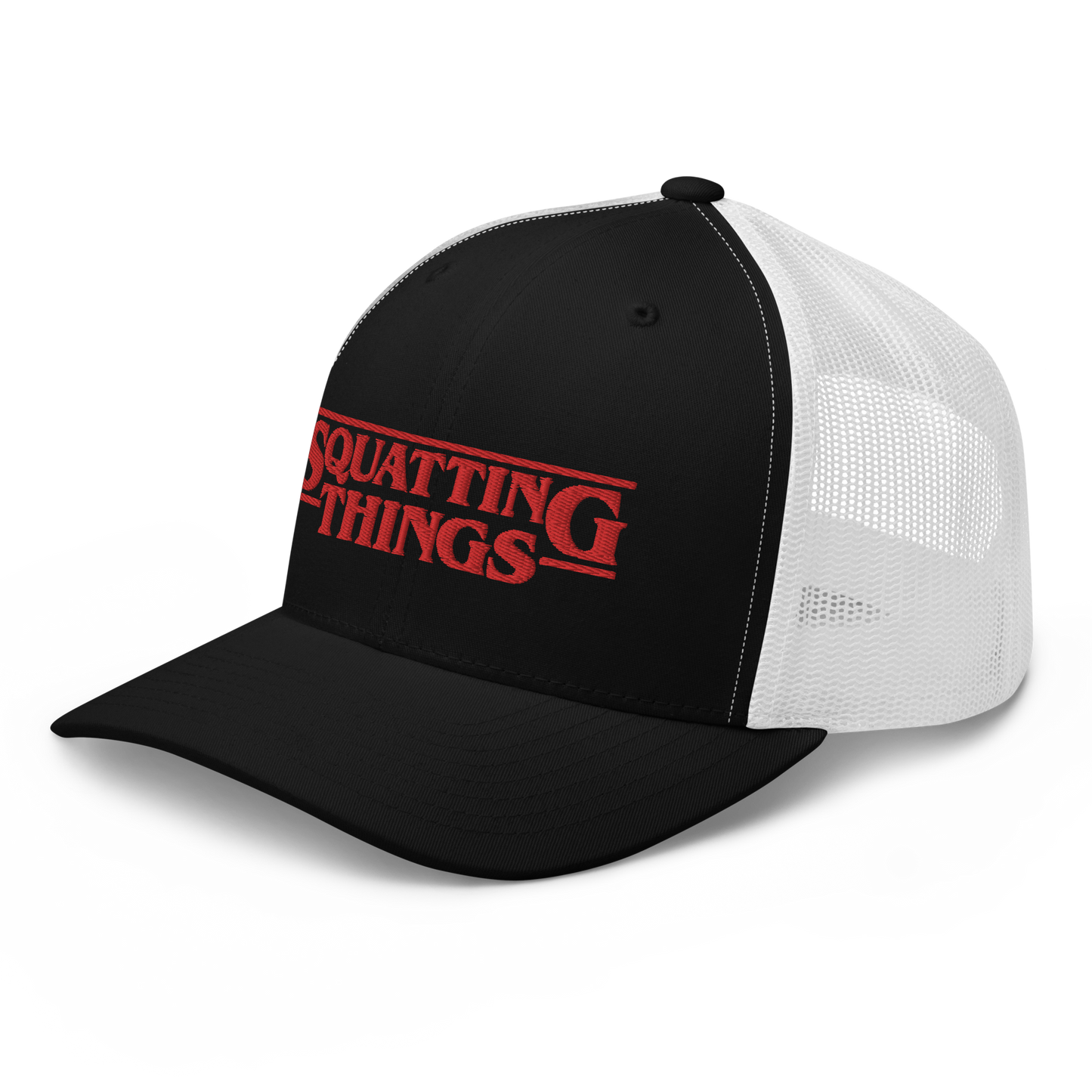 Squattingg Things Trucker Hat