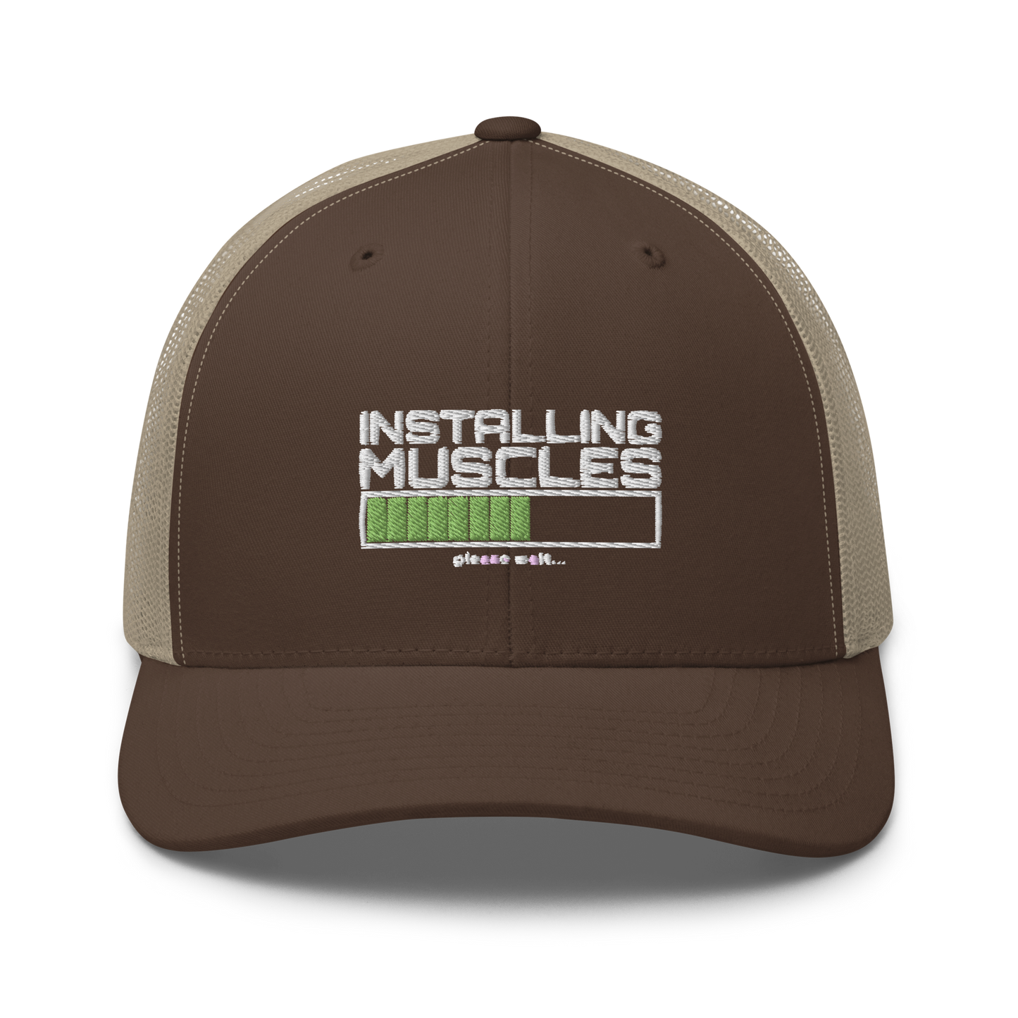 Installing Muscles Trucker Hat