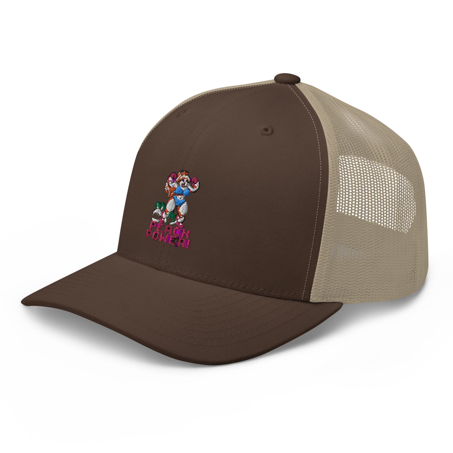 Peach Power Trucker Cap