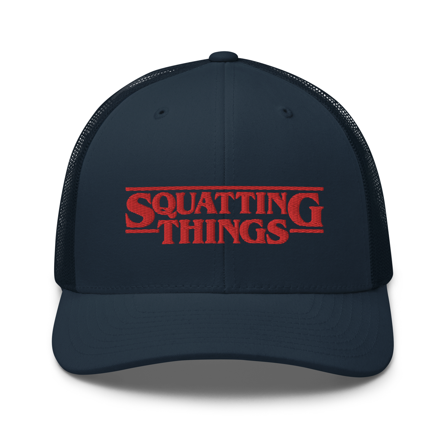 Squattingg Things Trucker Hat