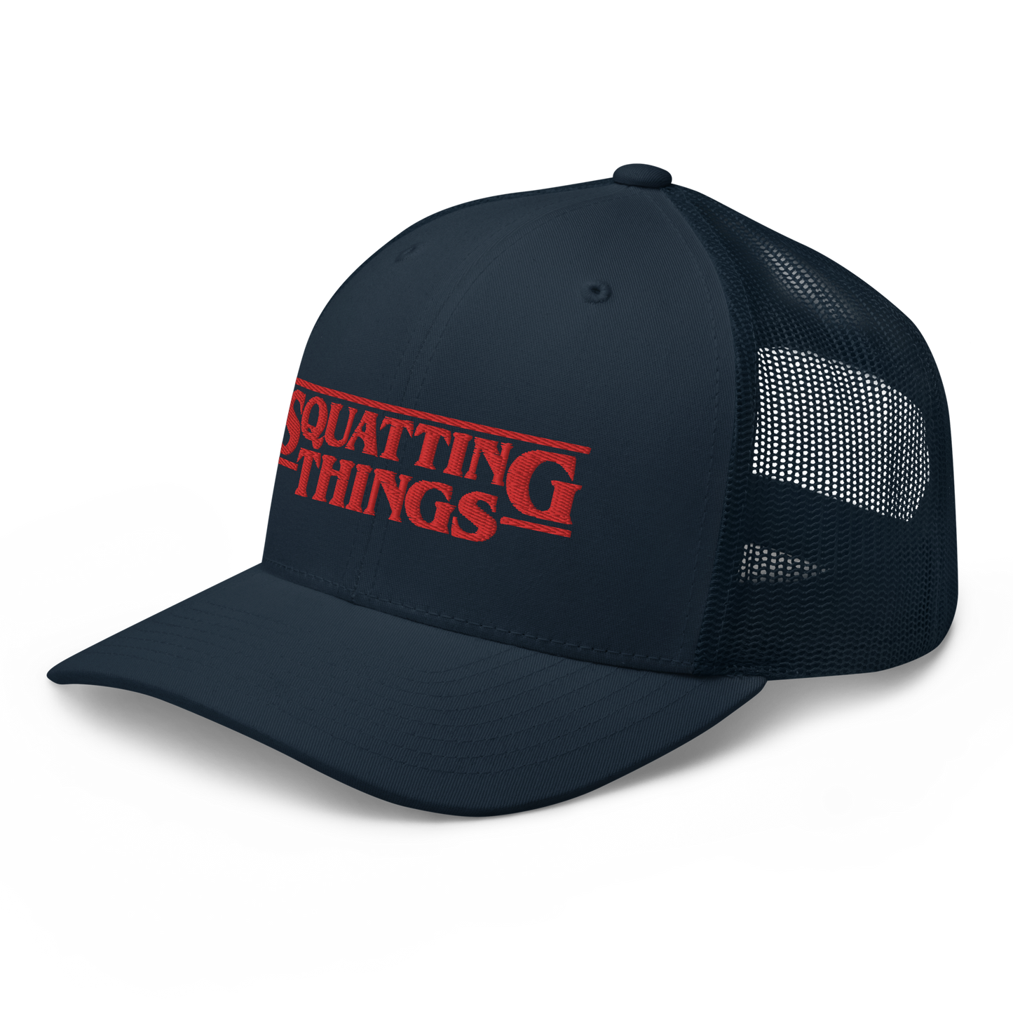 Squattingg Things Trucker Hat