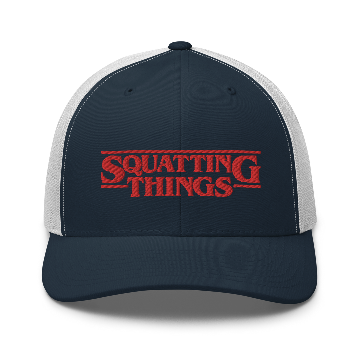 Squattingg Things Trucker Hat