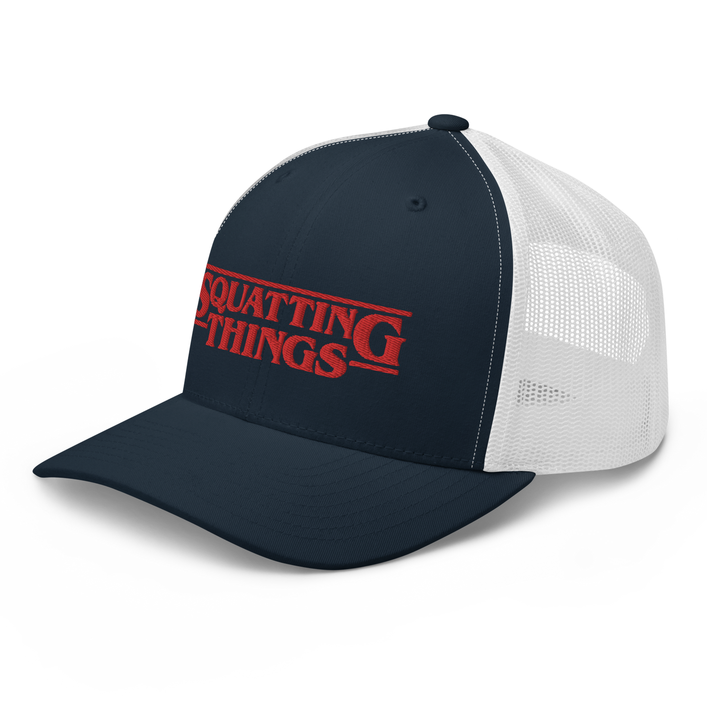 Squattingg Things Trucker Hat