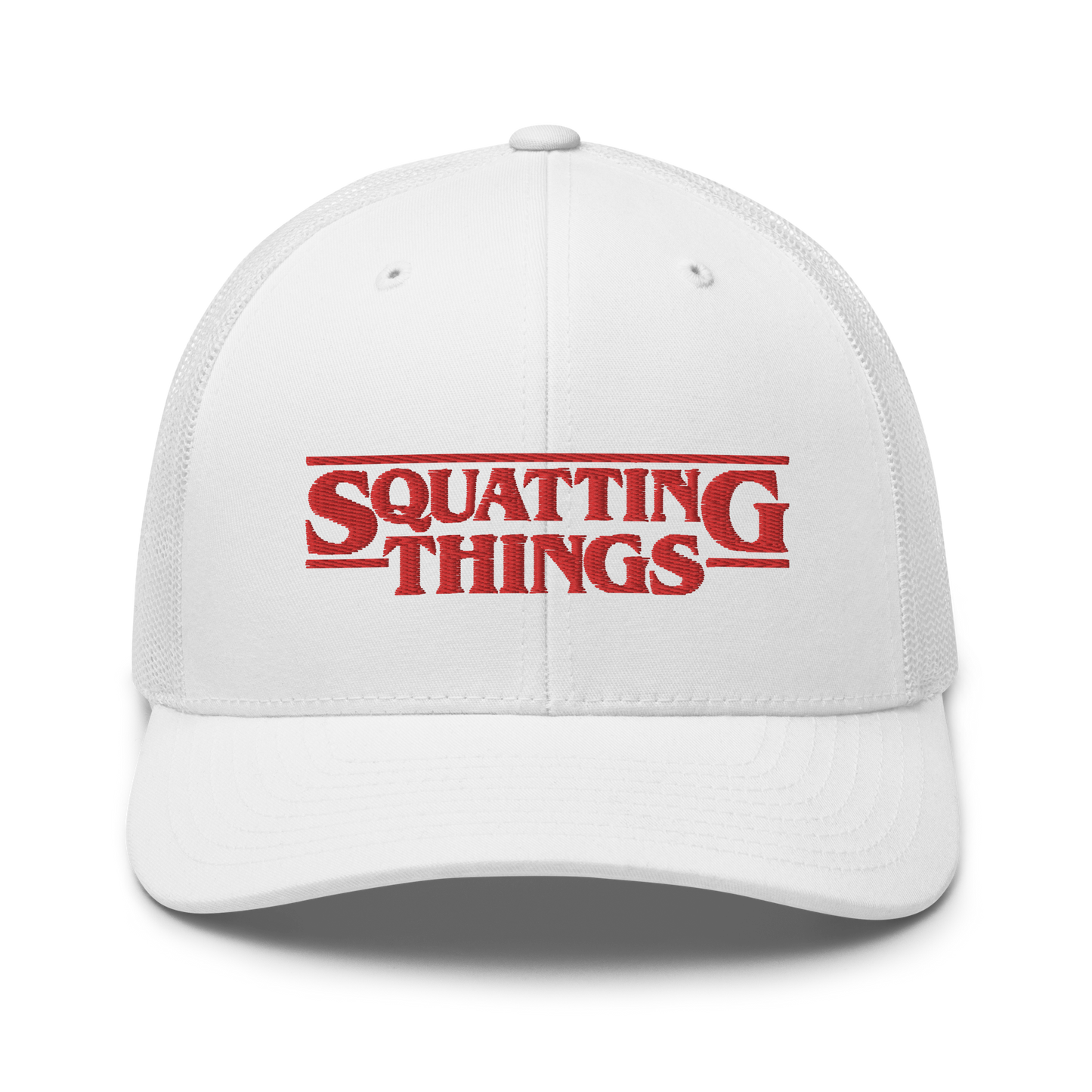 Squattingg Things Trucker Hat