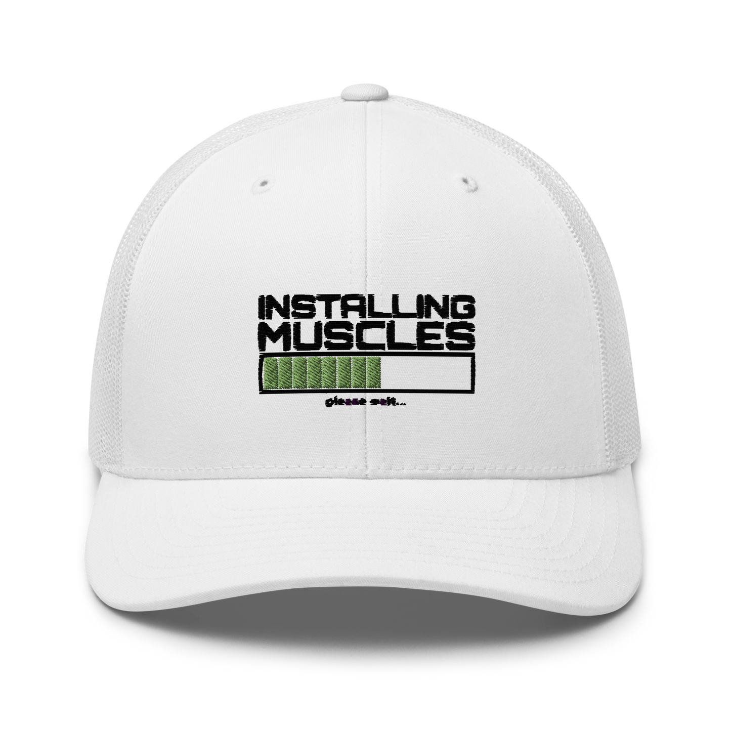 Installing Muscles Trucker Hat