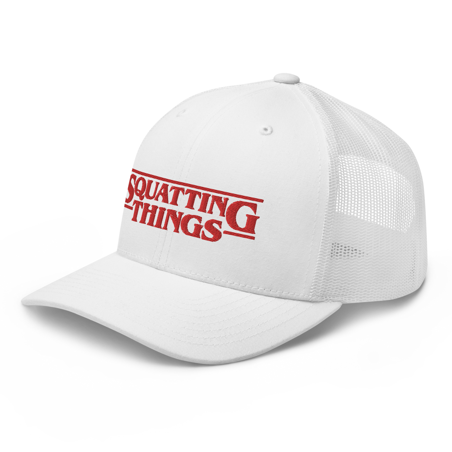 Squattingg Things Trucker Hat